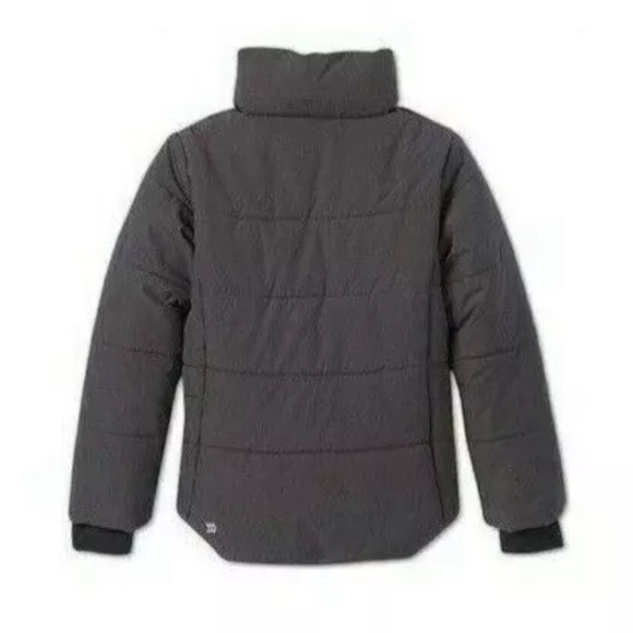All in Motion Girls Hooded Short Puffer Jacket - Picture 9 of 9